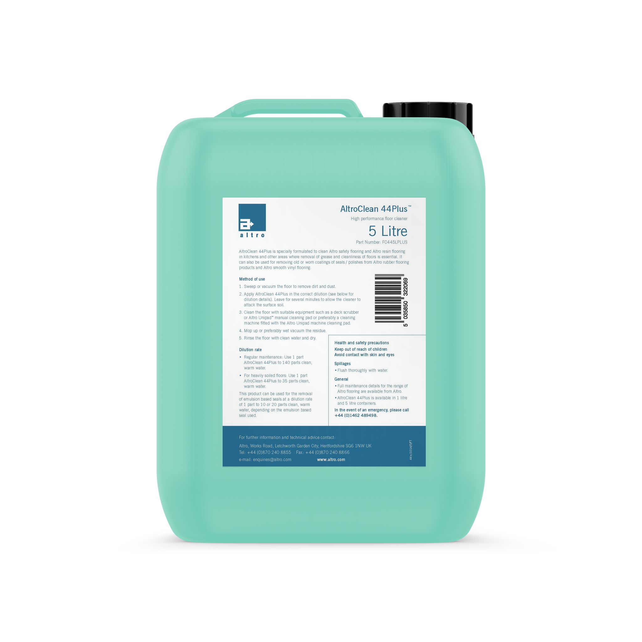 AltroClean 44Plus, Cleaning and maintenance products