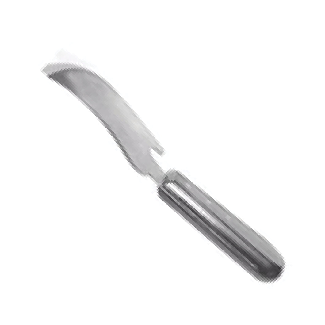 Bent handle spatula